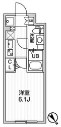 ウェルスクエアイズム武蔵小山Ⅱの物件間取画像